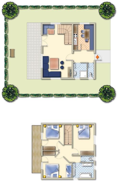 Chalets Huber ไมย์อาโฮเฟิน ภายนอก รูปภาพ